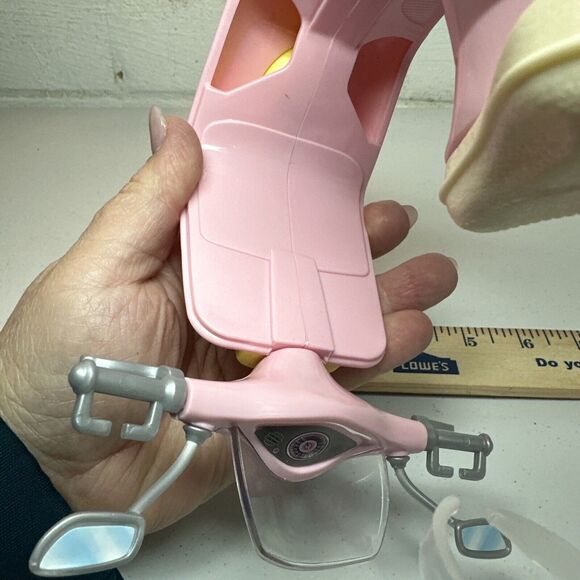 2016 Barbie Vespa Scooter Pink & Yellow DVX56 Mattel - Picture 8 of 8